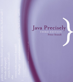 Java Precisely, third edition by Peter Sestoft, 9780262529075