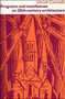 Programs and Manifestoes on 20th-Century Architecture by Ulrich Conrads, Michael Bullock, 9780262530309