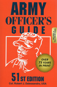 Army Officer's Guide - 9780811735285 by Robert J. Dalessandro, 9780811735285
