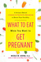 What to Eat When You Want to Get Pregnant (A Science-Based 4-Week Nutrition Program to Boost Your Fertility) by Nicole Avena, 9780806540702