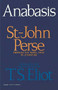 Anabasis by St. John Perse, 9780156074063