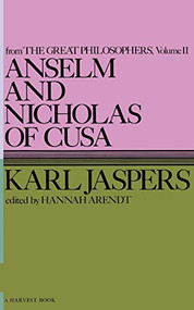 Anselm And Nicholas Of Cusa by Ralph Jaspers, 9780156076005