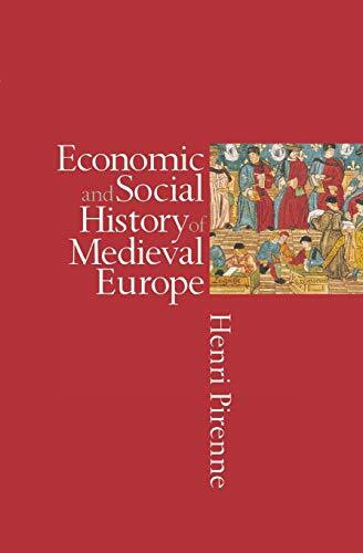 Economic and Social History of Medieval Europe by Henri Pirenne, 9780156275330