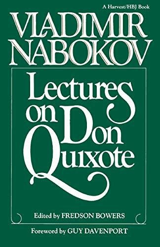Lectures on Don Quixote by Vladimir Nabokov, 9780156495400