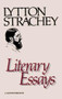 Literary Essays by Lytton Strachey, 9780156527811