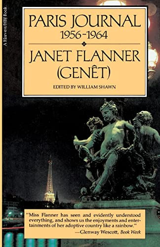 Paris Journal, 1956-65 by Janet (Genêt) Flanner, 9780156709491