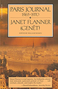 Paris Journal,  1965-70 by Janet (Genêt) Flanner, 9780156709521