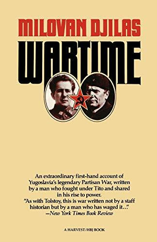 Wartime by Milovan Djilas, 9780156947121