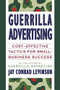 Guerrilla Advertising by Jay Conrad Levinson, 9780395687185