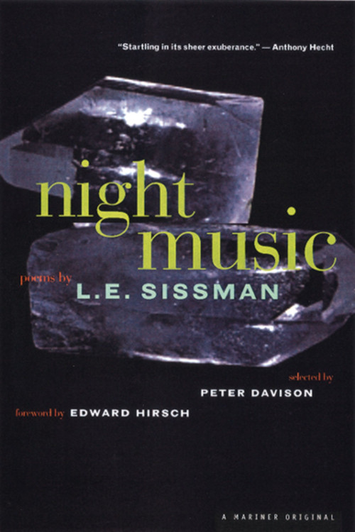 Night Music (Poems) by L. E. Sissman, Edward Hirsch, Edward Hirsch, 9780395925706