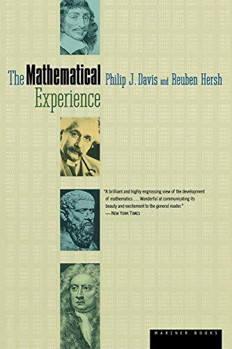 The Mathematical Experience by Phillip J. Davis, Reuben Hersh, 9780395929681