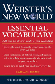 Webster's New World Essential Vocabulary by David A. Herzog, 9780764571657
