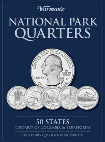 National Park Quarters (50 States + District of Columbia & Territories: Collector's Quarters Folder 2010-2021) by Warman's, 9781440213953