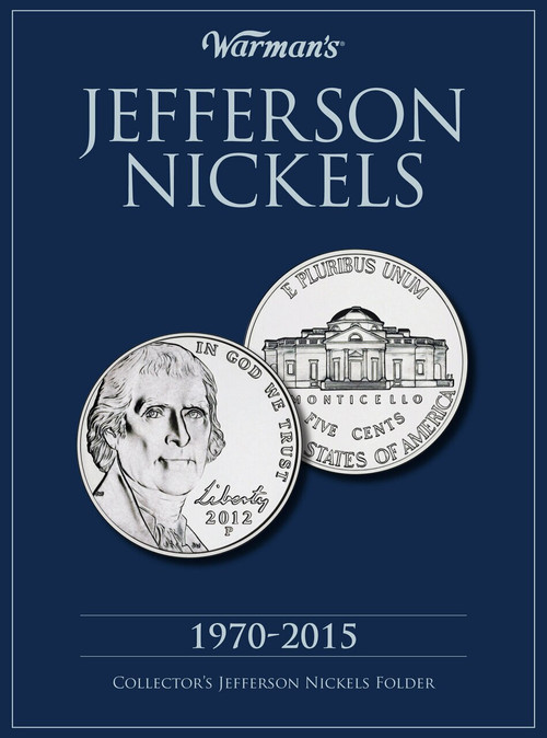 Jefferson Nickels 1970-2015 (Collector's Jefferson Nickels Folder) by Warman's, 9781440232596