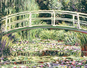 Monet Waterlily Garden Keepsake Boxed Notecards by Galison, Claude Monet, Bridgeman Art Library, 9780735329546