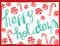 Peppermints Holiday Glitz Notecard by Galison, 9780735338371