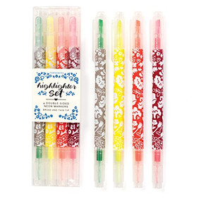 Fawnsberg Highlighter Set by Galison, Patricia Mumau, Rachel Mumau, Fawnsberg, 9780735341623
