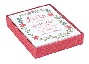 Faith, Love and Hope Luxe Notecards by Galison, Heather Strianese, 9780735343337