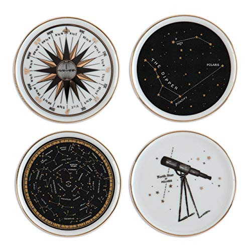 Alice Scott Porcelain Coaster Set by Galison, Alice Scott, 9780735348134