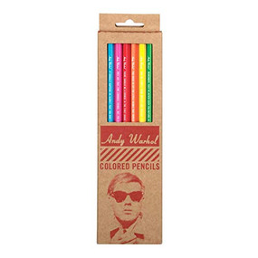 Andy Warhol Philosophy 2.0 Colored Pencils by Galison, Andy Warhol, 9780735349742