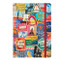 Troy Litten Vintage Travel Labels Gilded Undated Planner by Galison, Troy Litten, 9780735351080