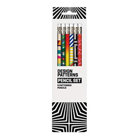 Cooper Hewitt Design Patterns Pencil Set by Galison, Cooper Hewitt, 9780735352414