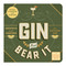 Gin and Bear It Coaster Board Book by Galison, 9780735361171