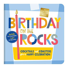 Birthday on the Rocks Coaster Board Book by Galison, 9780735361188