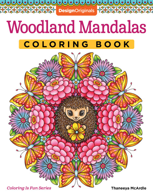 Woodland Mandalas Coloring Book by Thaneeya McArdle, 9781497204966