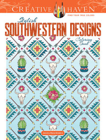 Creative Haven Stylish Southwestern Designs Coloring Book by Jessica Mazurkiewicz, 9780486846668