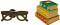 Book Buds Twin Pins (Two Enamel Pins) (Miniature Edition) by Chronicle Books, 9781452159836