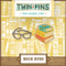 Book Buds Twin Pins (Two Enamel Pins) by Chronicle Books, 9781452159836