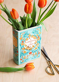 Bibliophile Ceramic Vase: A Compendium of Flowers (A Compendium of Flowers (Flower Vase, Ceramic Vase for Book Lovers, Gift Idea for Book Lovers)) by Jane Mount, 9781452172729