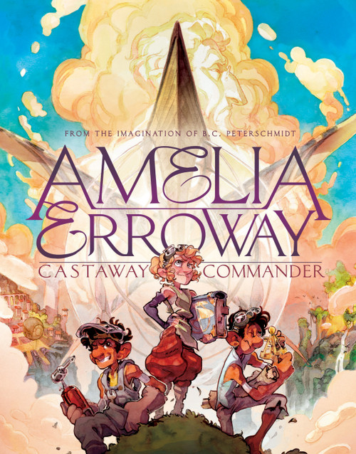 Amelia Erroway: Castaway Commander: A Graphic Novel - 9781338186147 by Betsy Peterschmidt, 9781338186147