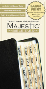 Majestic Bible Tabs Traditional Gold by Ellie Claire, 9781934770931