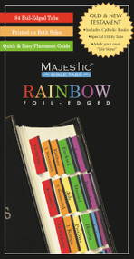 Majestic Rainbow Bible Tabs by Ellie Claire, 9781934770979