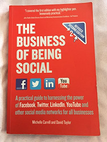 The Business of Being Social 2nd Edition by Michelle Carvill, David Taylor, 9781780591452