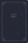 KJV Large Print Personal Size Reference Bible, Navy Leathertouch by Holman Bible Staff, 9781087734088