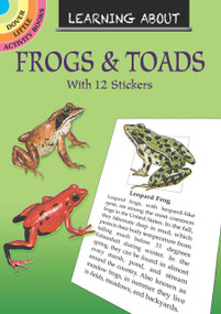 Learning About Frogs and Toads by Sy Barlowe, 9780486838410