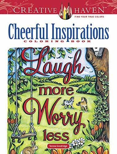 Creative Haven Cheerful Inspirations Coloring Book by Teresa Goodridge, 9780486847290