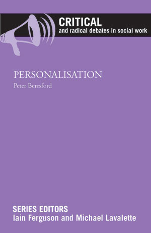 Personalisation by Peter Beresford, 9781447316145