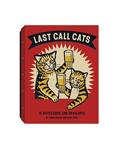 Last Call Cats Notecards by Arna Miller, Ravi Zupa, 9781797205137