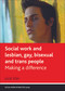 Social Work and Lesbian, Gay, Bisexual and Trans People (Making a Difference) by Julie Fish, 9781847428035