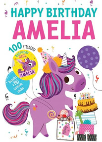 Happy Birthday Amelia by Hazel Quintanilla, 9781728211473