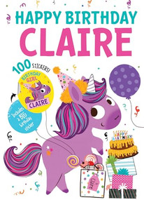 Happy Birthday Claire by Hazel Quintanilla, 9781728211664