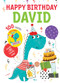 Happy Birthday David by Hazel Quintanilla, 9781728211695