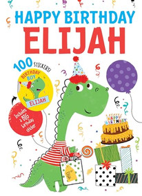 Happy Birthday Elijah by Hazel Quintanilla, 9781728211718
