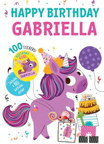 Happy Birthday Gabriella by Hazel Quintanilla, 9781728211800