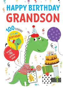 Happy Birthday Grandson by Hazel Quintanilla, 9781728211831