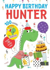 Happy Birthday Hunter by Hazel Quintanilla, 9781728211893